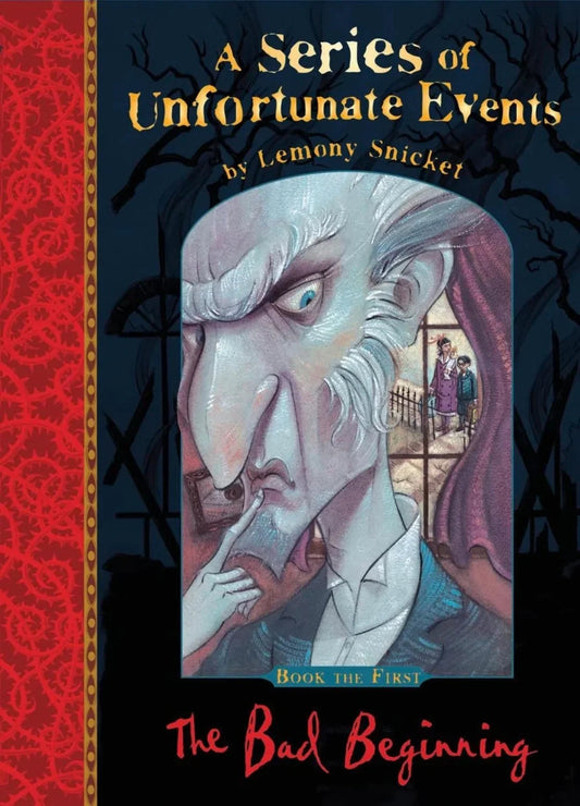 The Bad Beginning (A Series of Unfortunate Events) by Lemony Snicket - old paperback