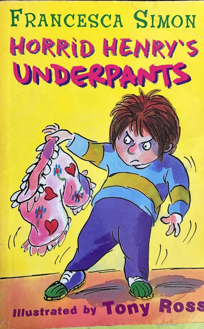 Horrid Henrys Underpants by TERENCE CONRAN - old paperback