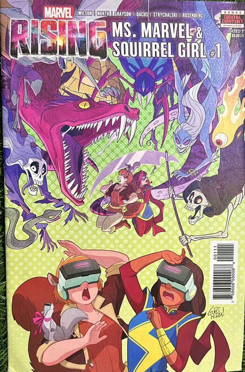 Rising Ms.Marvel Squirel Girl 1 - old paperback