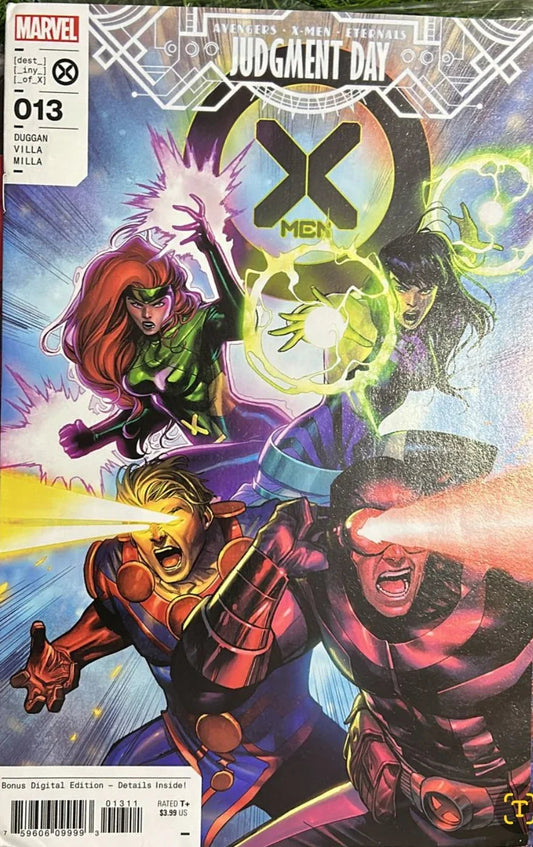 Avengers - X Men - Eternals - Judgement Day - old paperback