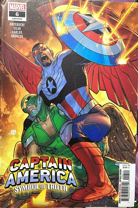 Captain America Symbol Of Truth - old paperback