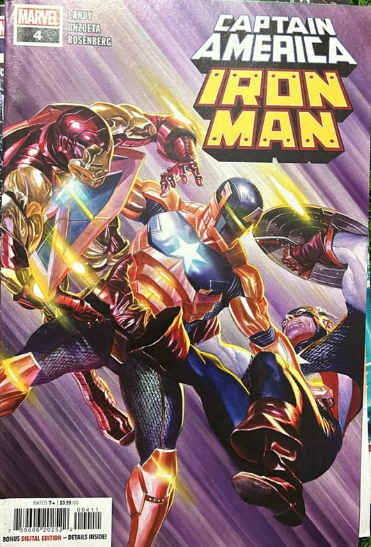 Captain America - Iron Man - old paperback