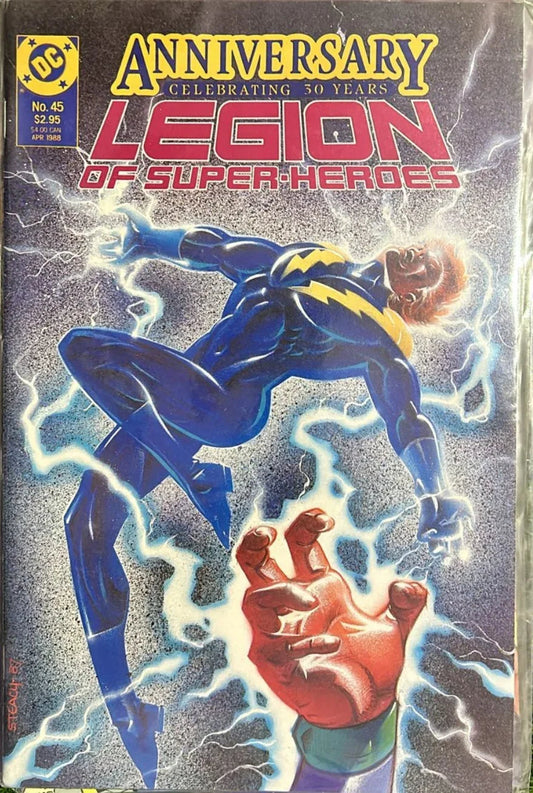 Anniversary Legion of superheroes- old paperback