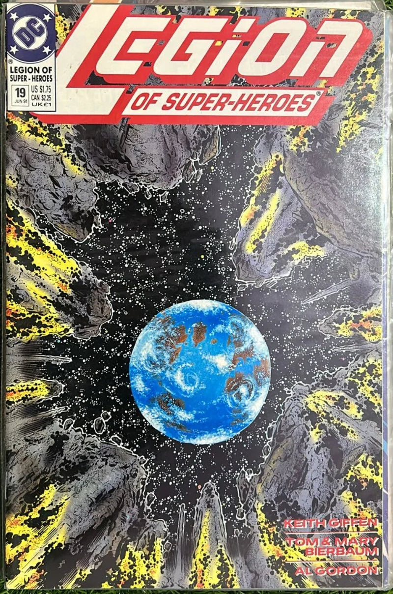 Legion of superheroes- old paperback