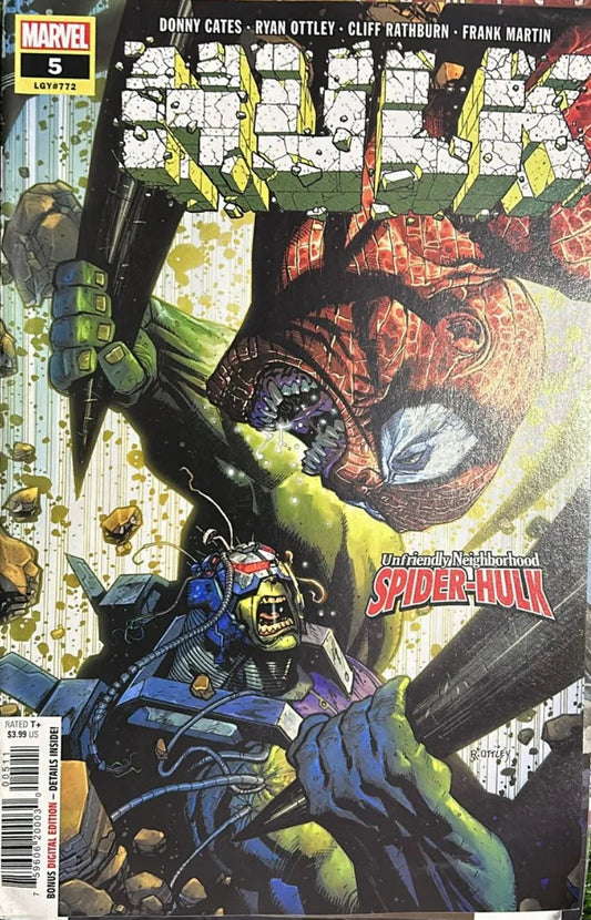 Unfriendly Neighborhood- Spider and Hulk - old paperback