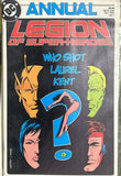 Who Shot Laurel Kendt - Legion of superheroes- old paperback