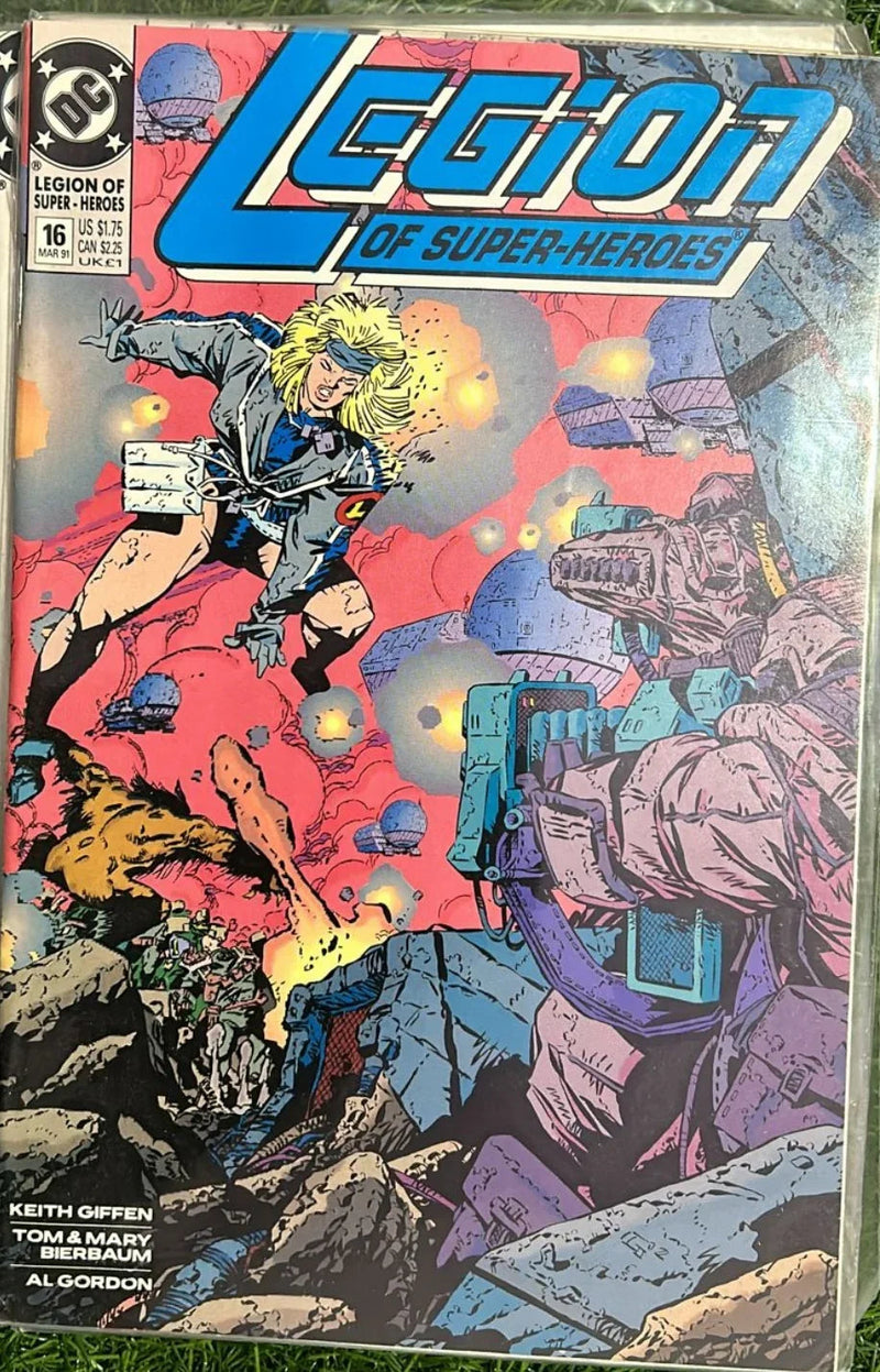 Legion Of superheroes- March 16 - old paperback