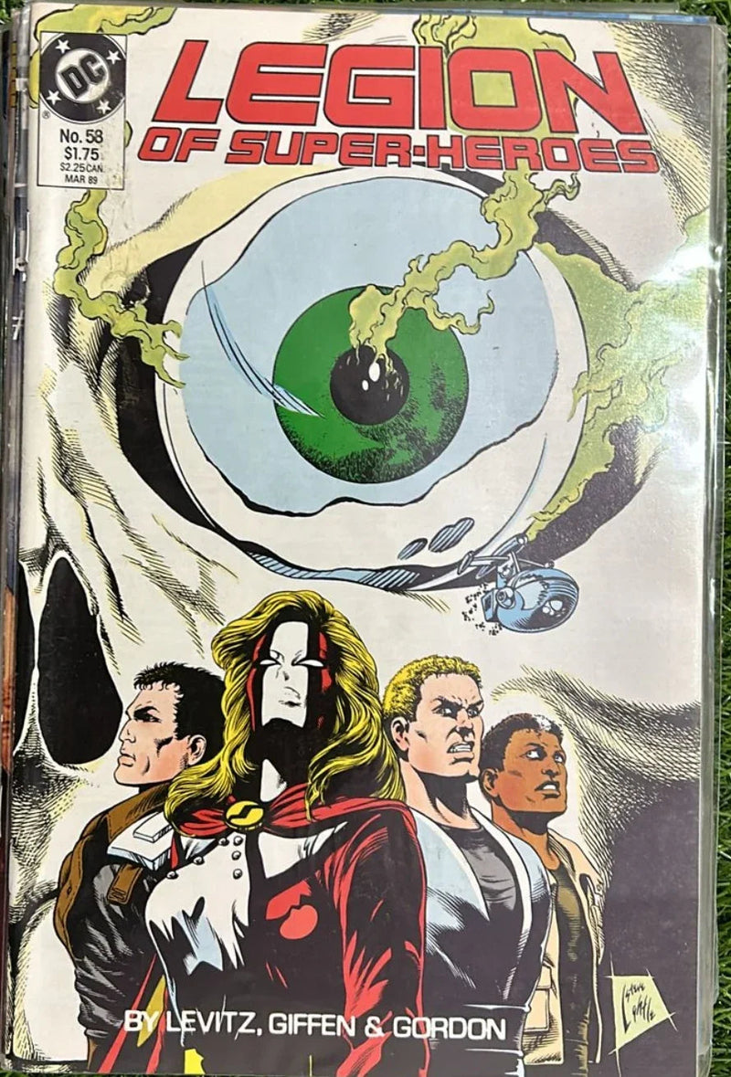 No.58 - Legion of superheroes- old paperback