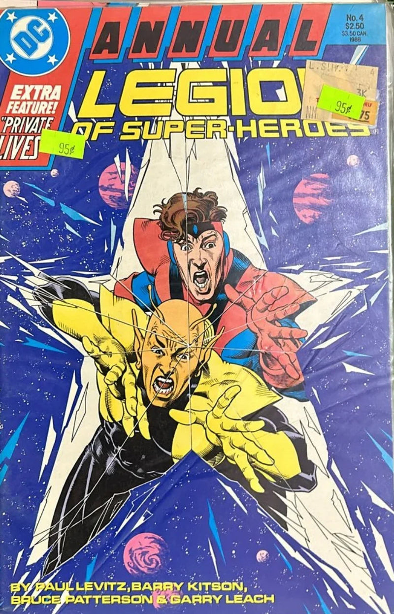 Legion of superheroes- Annual - old paperback