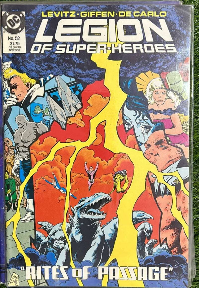 Rites of Passage - Legion of superheroes- old paperback