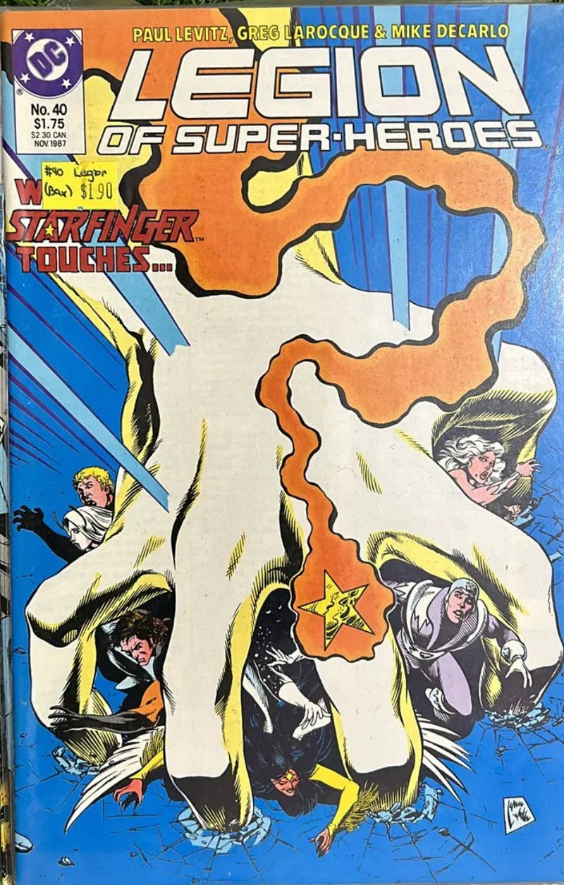 No.40 - Legion of superheroes - old paperback