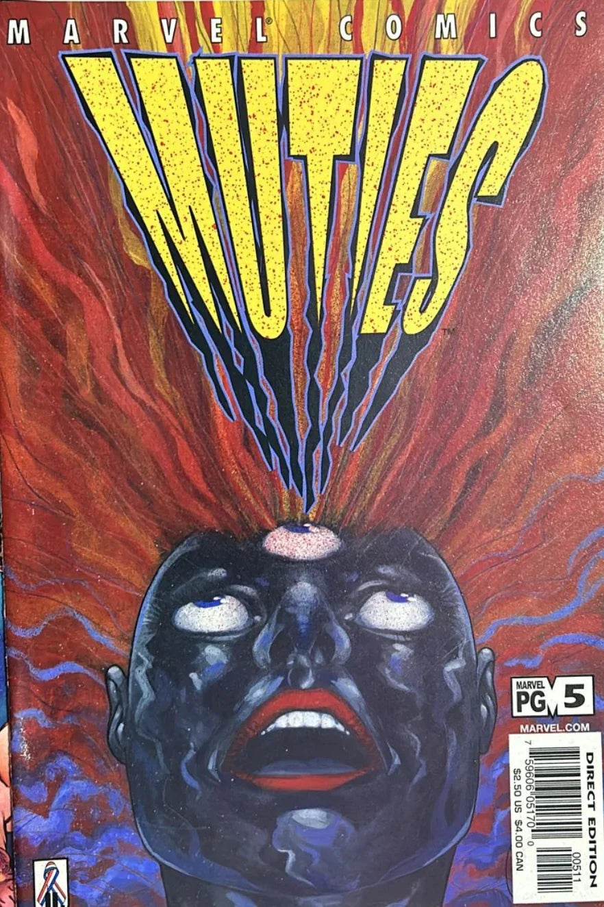 Muties - Marvel comic - #4 - old paperback