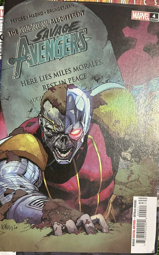 Savage Avengers - old paperback