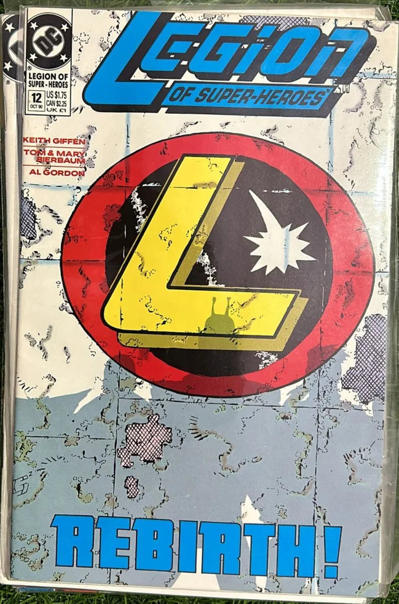 Rebirth - Legion of superheroes- old paperback