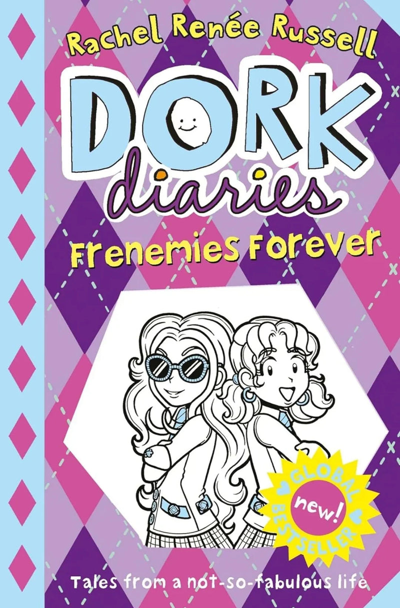 Dork Diaries: Frenemies Forever by Rachel Renee Russell - old paperback
