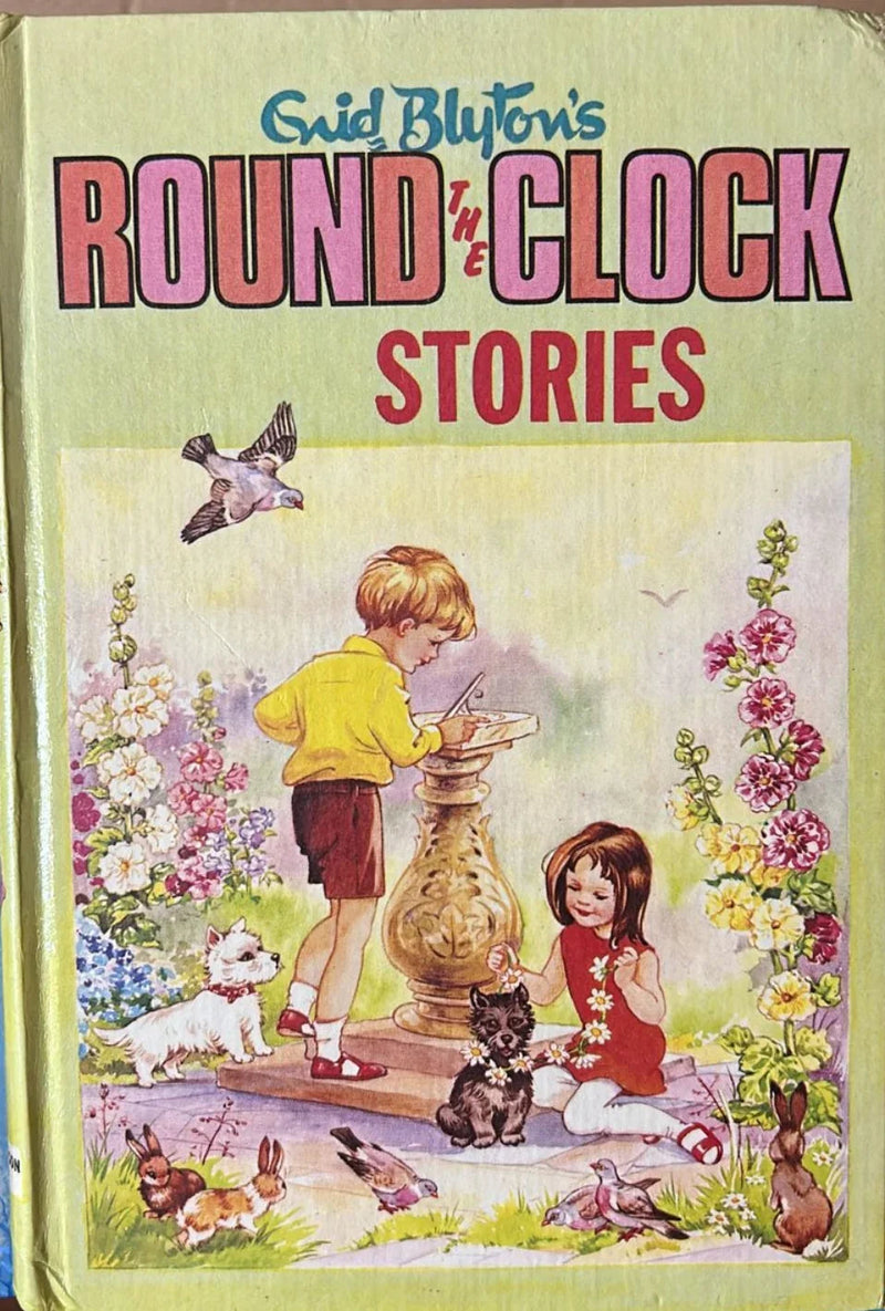 Round the Clock Stories by Enid Blyton - old Hardcover