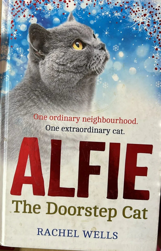 Alfie the Doorstep Cat by Rachel Wells - old hardcover