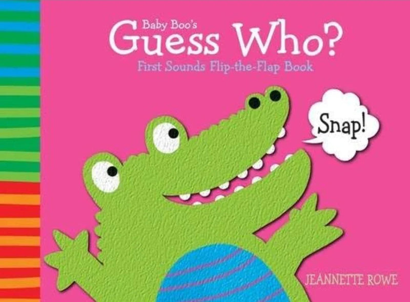 Guess Who? Sounds by Jeannette Rowe - old boardbook