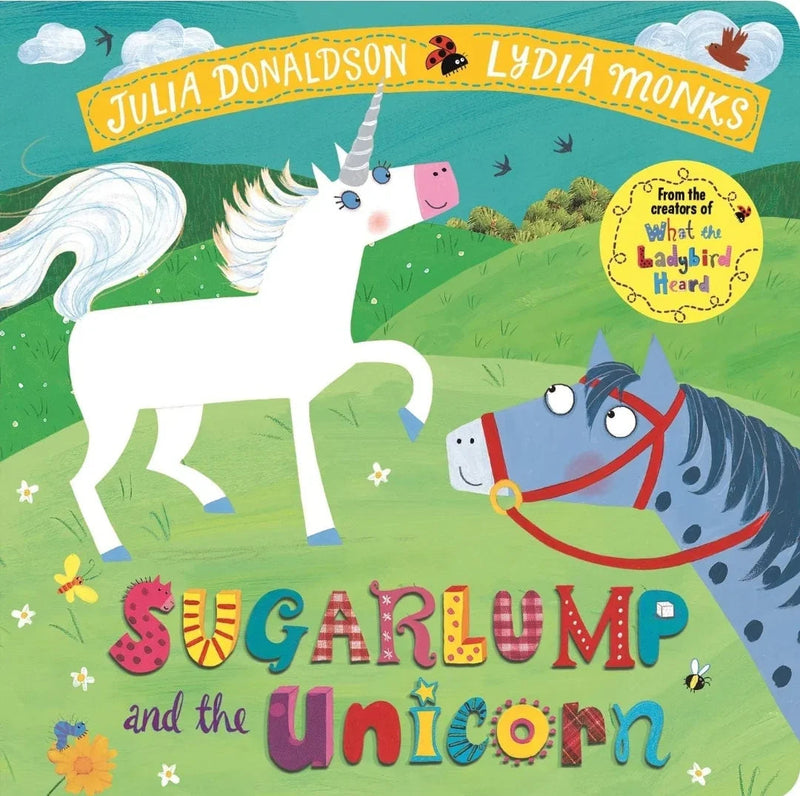 Sugarlump and the Unicorn by Julia Donaldson - old boardbook