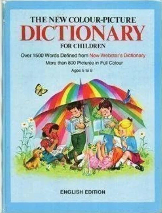 The New Colour-Picture Dictionary for Children - old hardcover