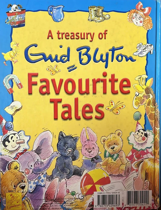 A Treasury of Favourite Tales - Enid Blyton - old hardcover