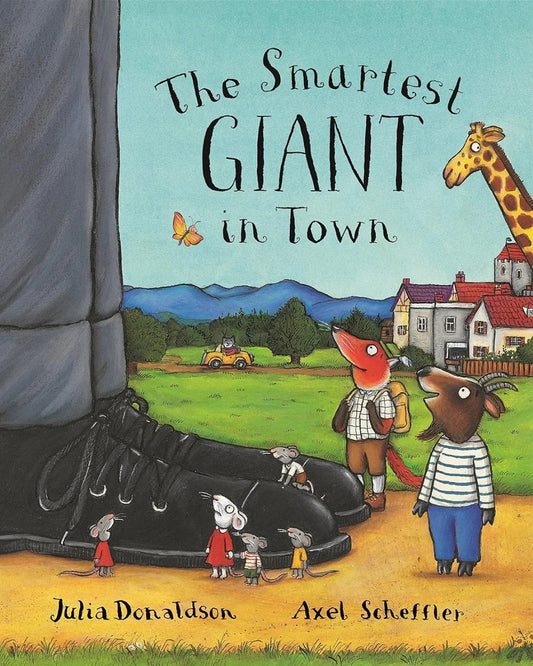 The Smartest Giant in Town by Julia Donaldson - old paperback