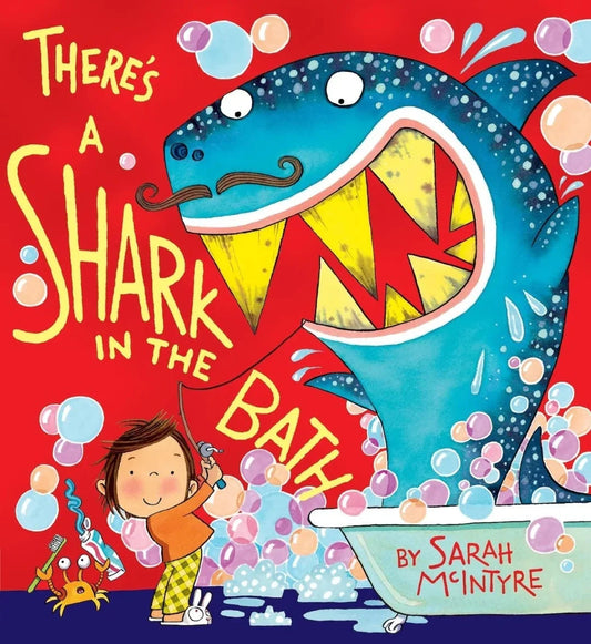 There's a Shark in the Bath by Sarah McIntyre - old paperback