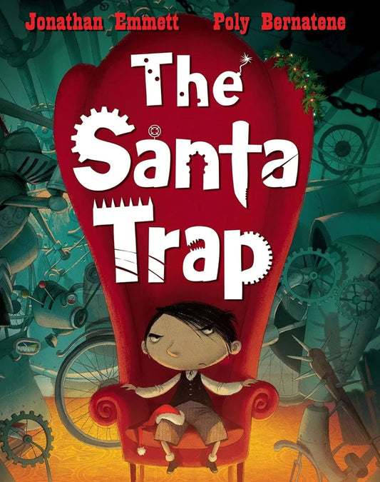The Santa Trap by Emmett, Jonathan and Bernatene - old paperback