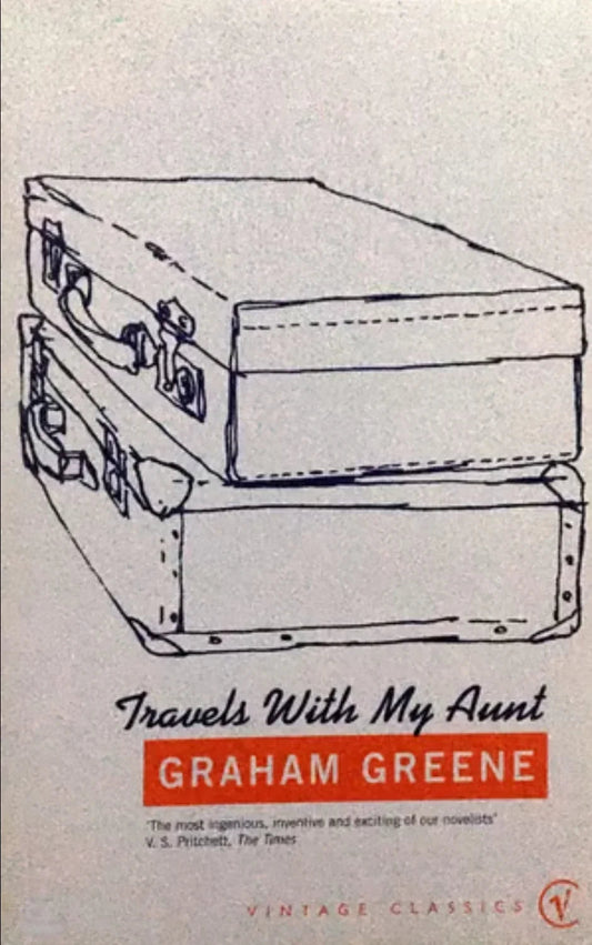 Travels With My Aunt (Vintage Classics) by Graham Greene - old paperback