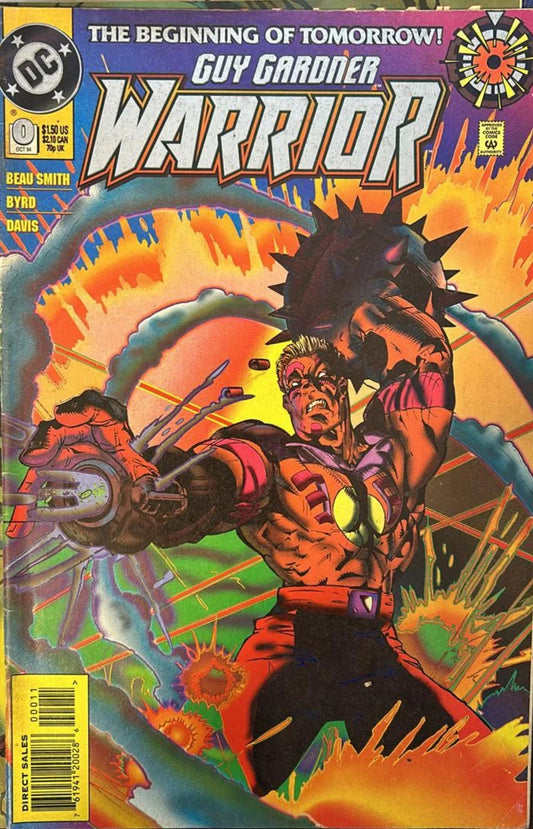 The beginning of tomorrow- Guy Gardner The Warrior - old comic