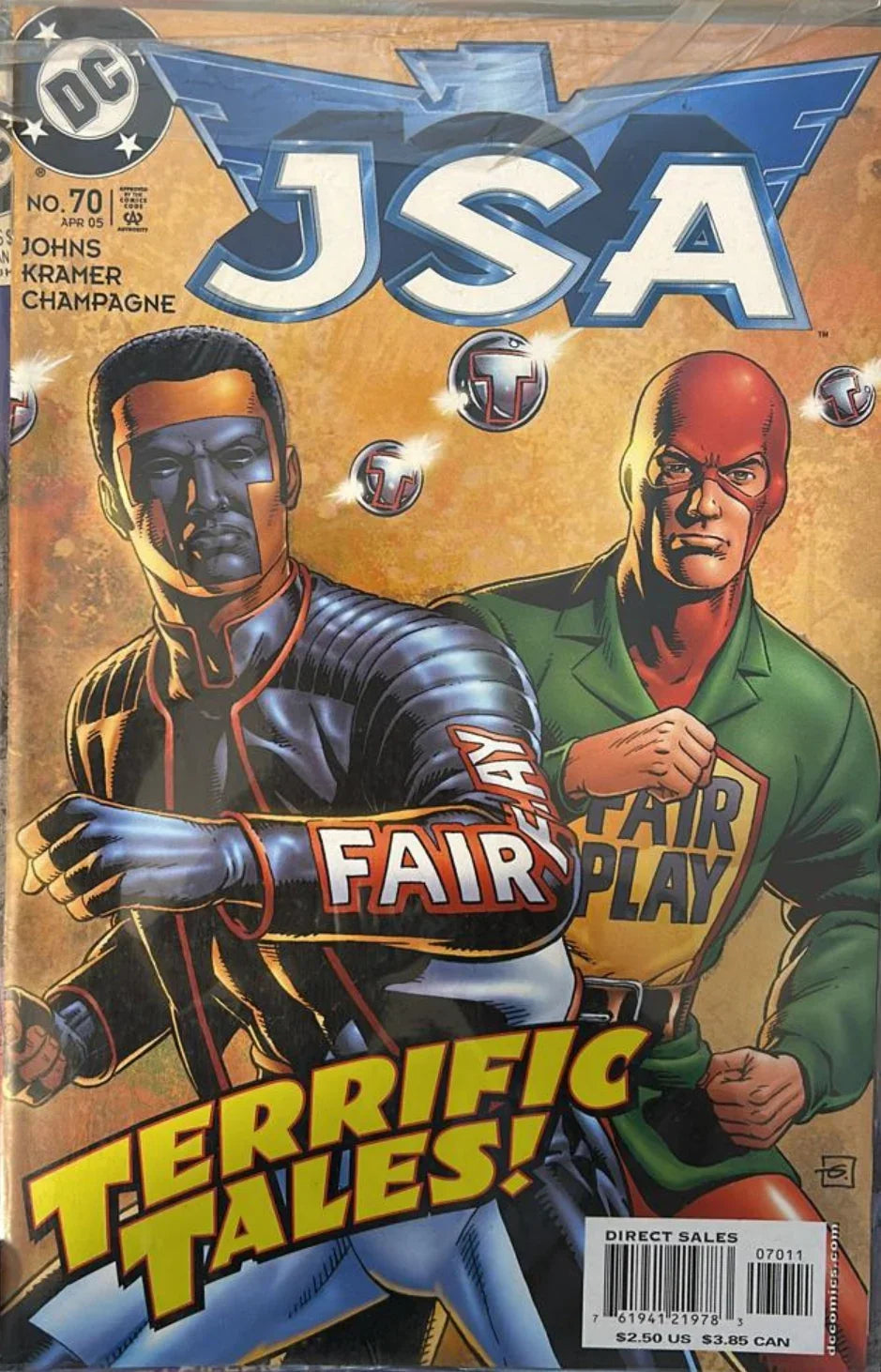 JSA Terrific Tales - old comic