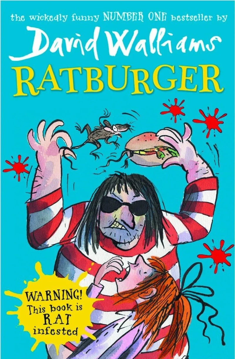 Ratburger by David Walliams - old paperback