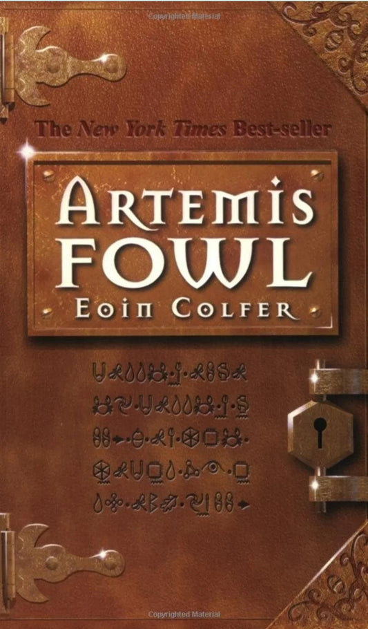 Artemis Fowl by Eoin Colfer - old paperback