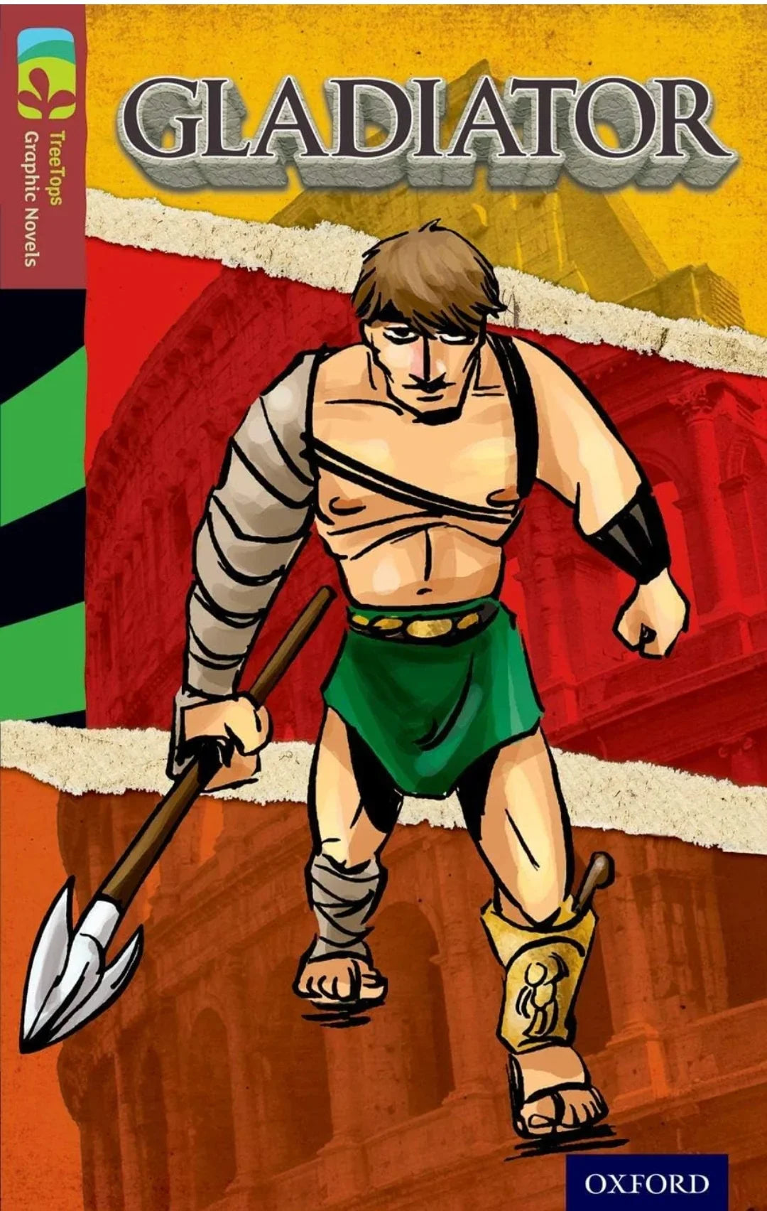 Oxford Reading Tree TreeTops Graphic Novels: Level 15: Gladiator by. Glen Downey - old paperback