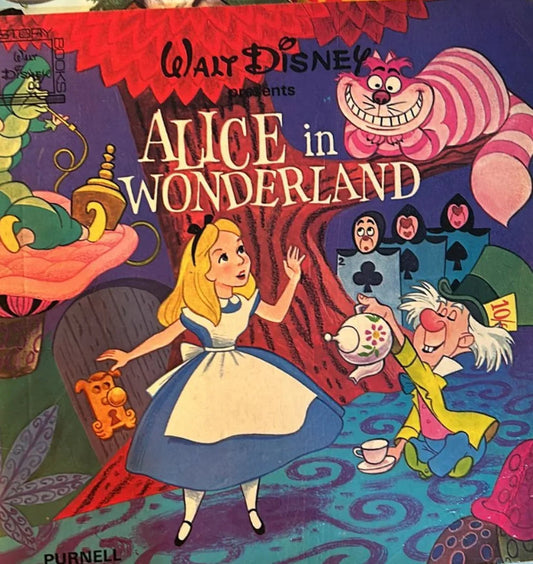Walt Disney's Alice in Wonderland - old paperback