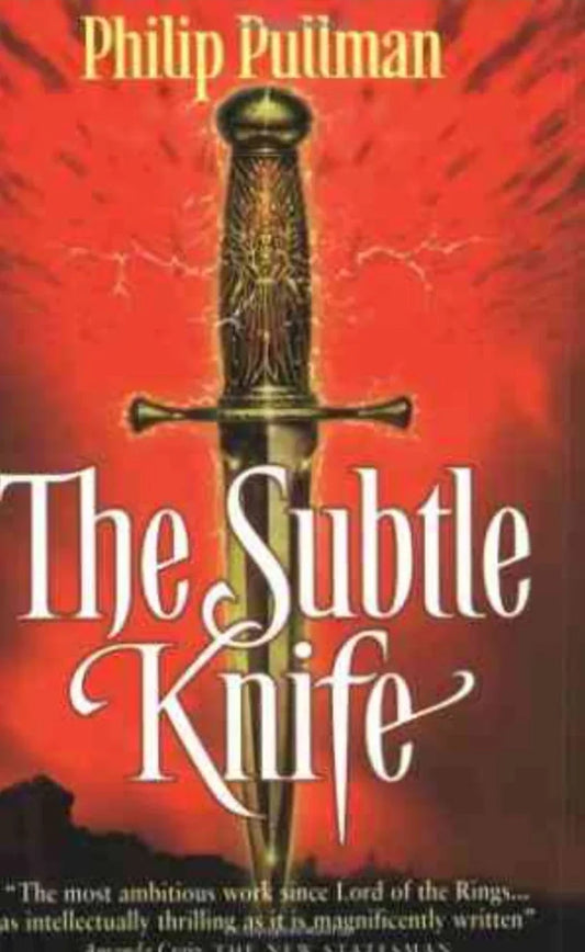The Subtle Knife by Philip Pullman - old paperback