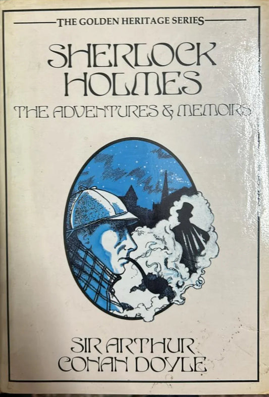 The Adventurer and memories of Sherlock holmes by Arthur Conan Doyle - old hardcover