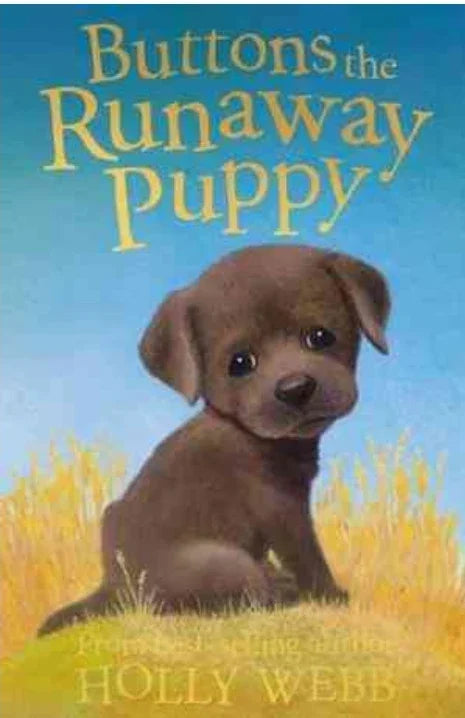 Buttons the Runaway Puppy by Holly Webb - old paperback