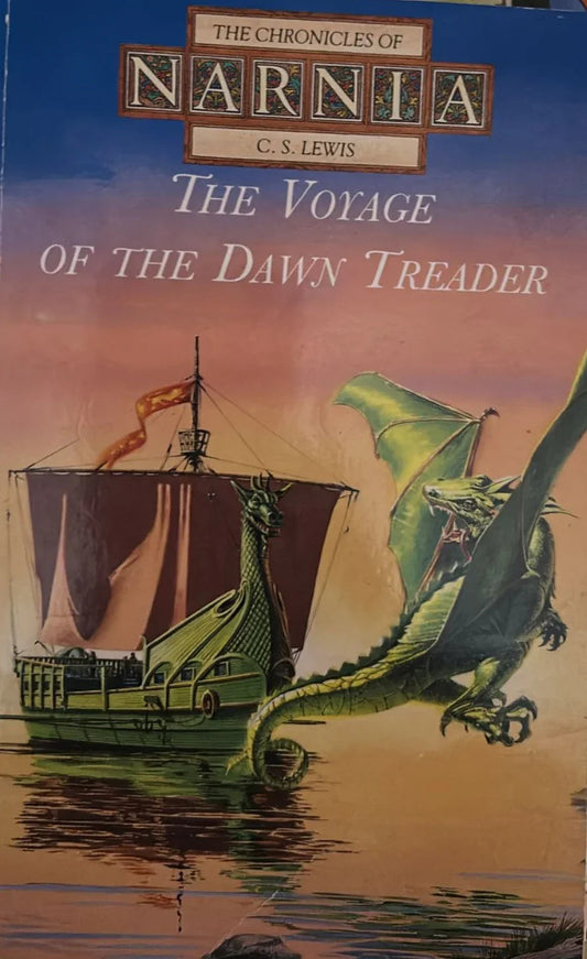 The Voyage Of The Dawn Treader (Chronicles Of Narnia) by C.S. Lewis - old paperback