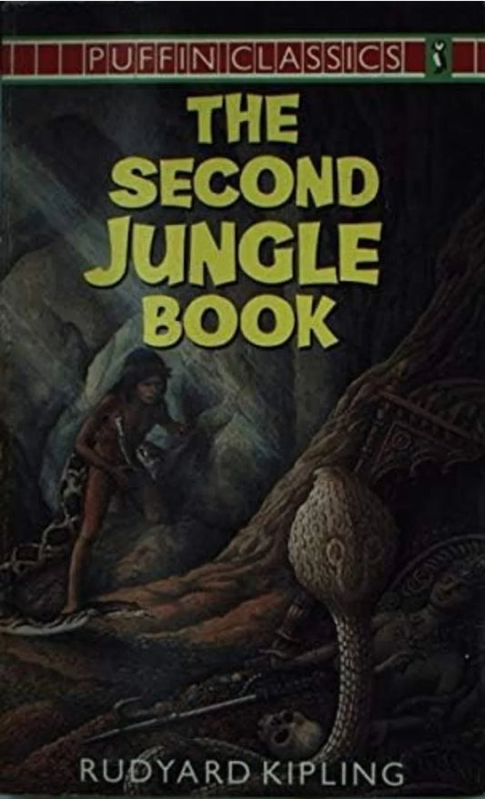 The Second Jungle Book (Puffin Classics) by Rudyard Kipling - old paperback