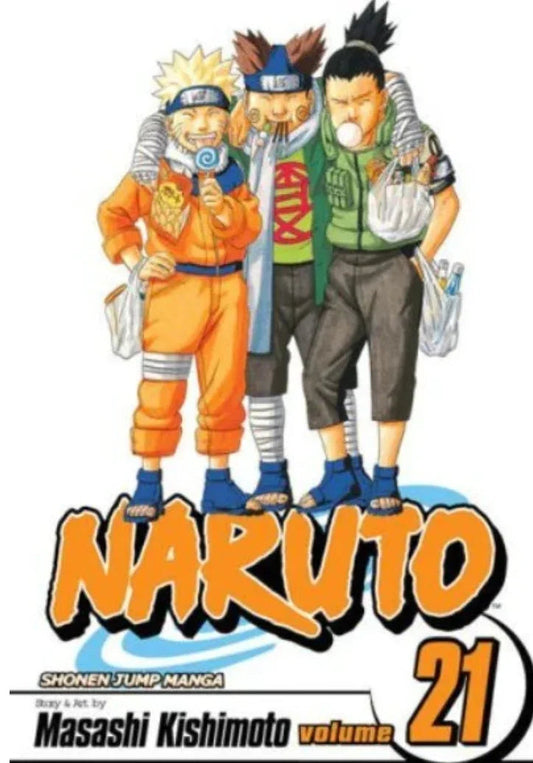 Naruto, Vol. 21 Pursuit – by Masashi Kishimoto