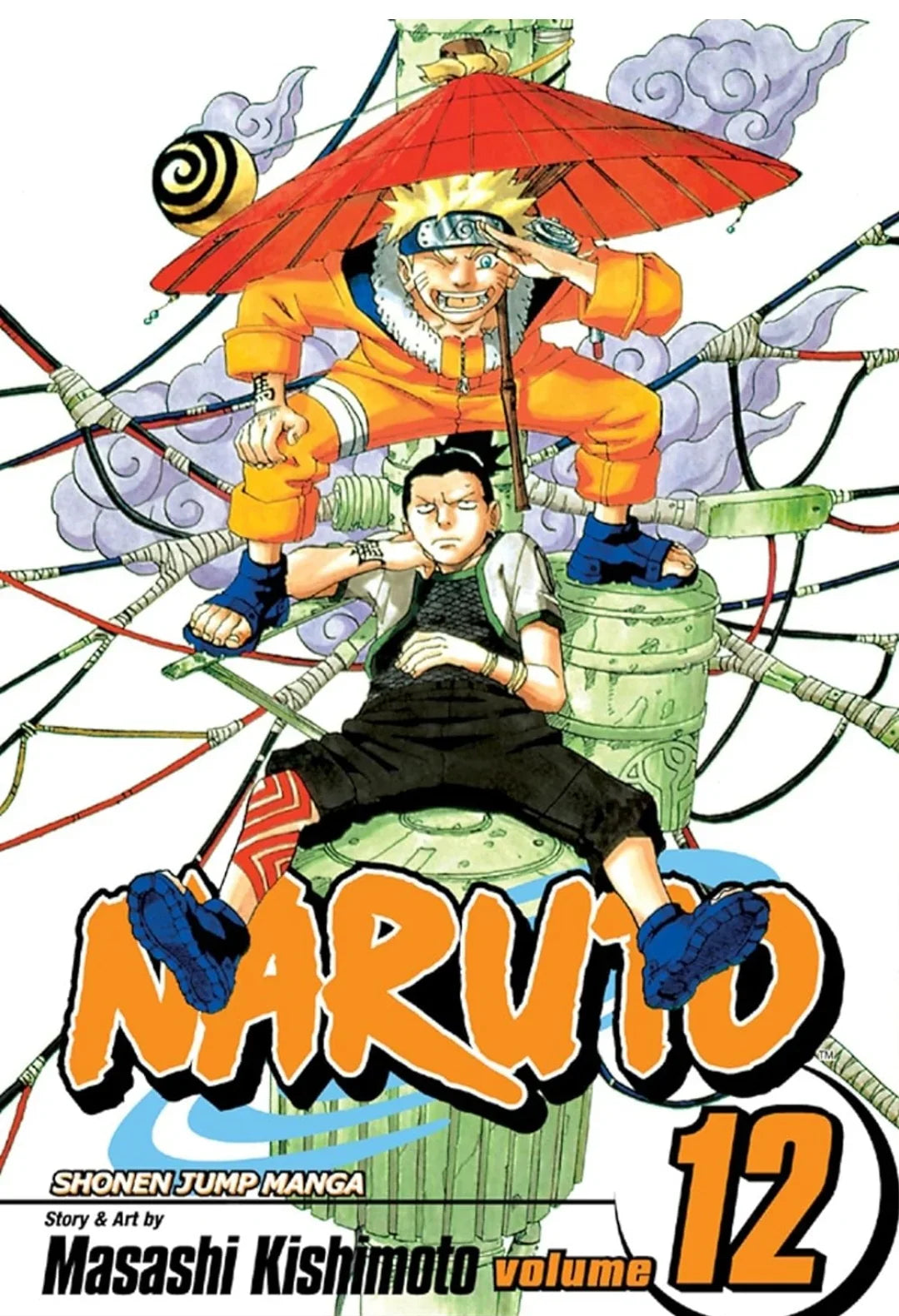 Naruto vol -12: The Great Flight by Masashi Kishimoto