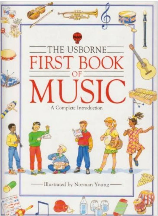 Usborne First Book of Music by Emma Danes - old paperback