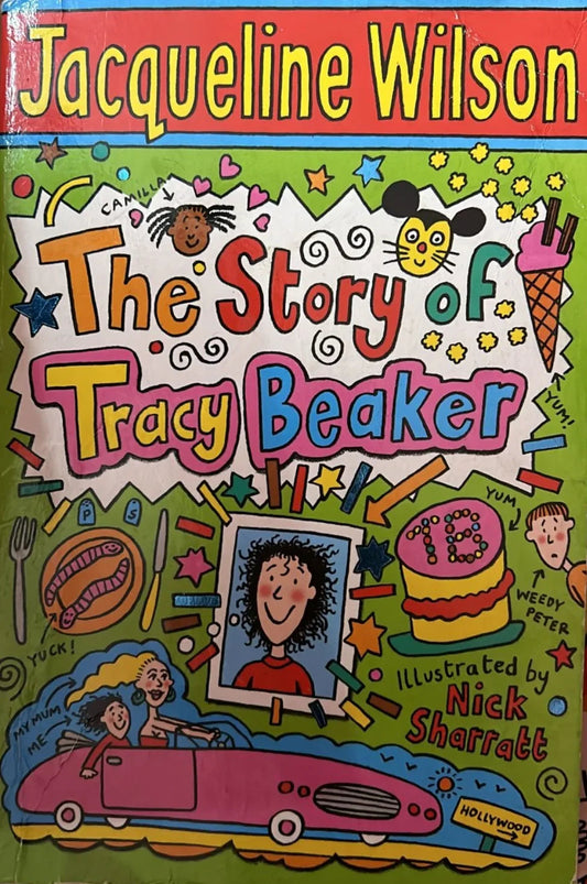 The Storyof Tracy Beaker by Jacqueline Wilson - old paperback