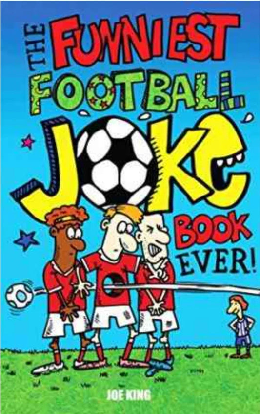 The Funniest Football Joke Book Ever! By Carl McInerney - old paperback