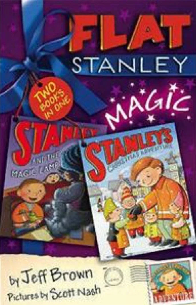 Flat Stanley Magic by Jeff Brown - old paperback