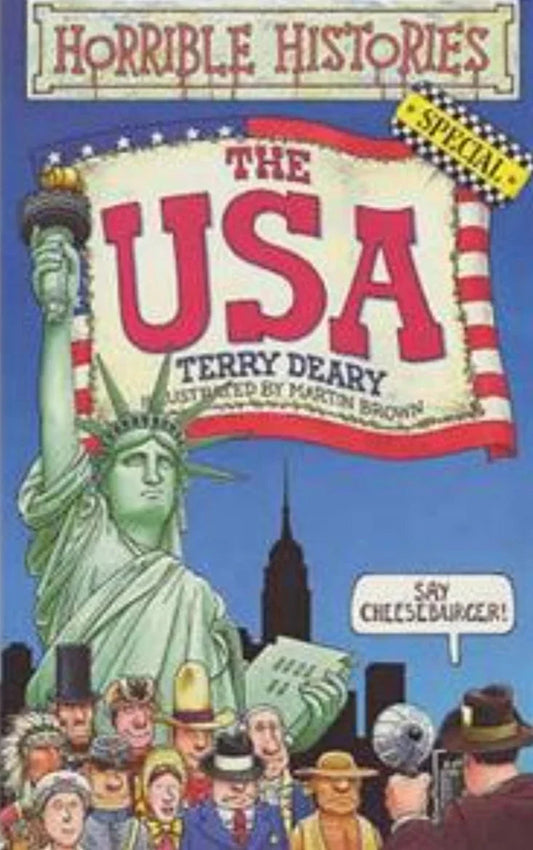 The USA by Terry Deary - old paperback