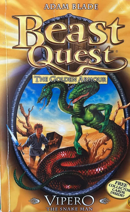 Vipero the Snake Man by Adam Blade - old paperback