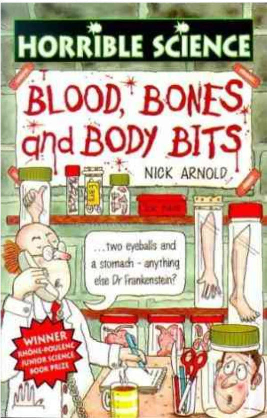 Blood, Bones and Body Bits by Nick Arnold - old paperback