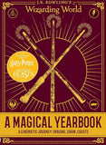 A J.K. Rowling's Wizarding World: A Magical Yearbook: A Cinematic Journey: Imagine, Draw, Create (Harry Potter) - old paperback